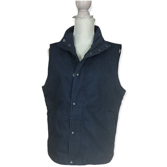 St. Johns Bay Men's Cotton with Flannel Lining Vest Size S - Picture 1 of 5